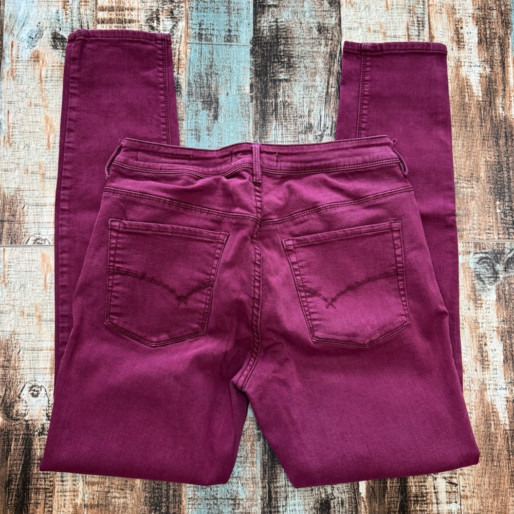 Women’s Juniors “BULLHEAD” High-waisted Skinny Jeans | #T7 - Picture 4 of 12
